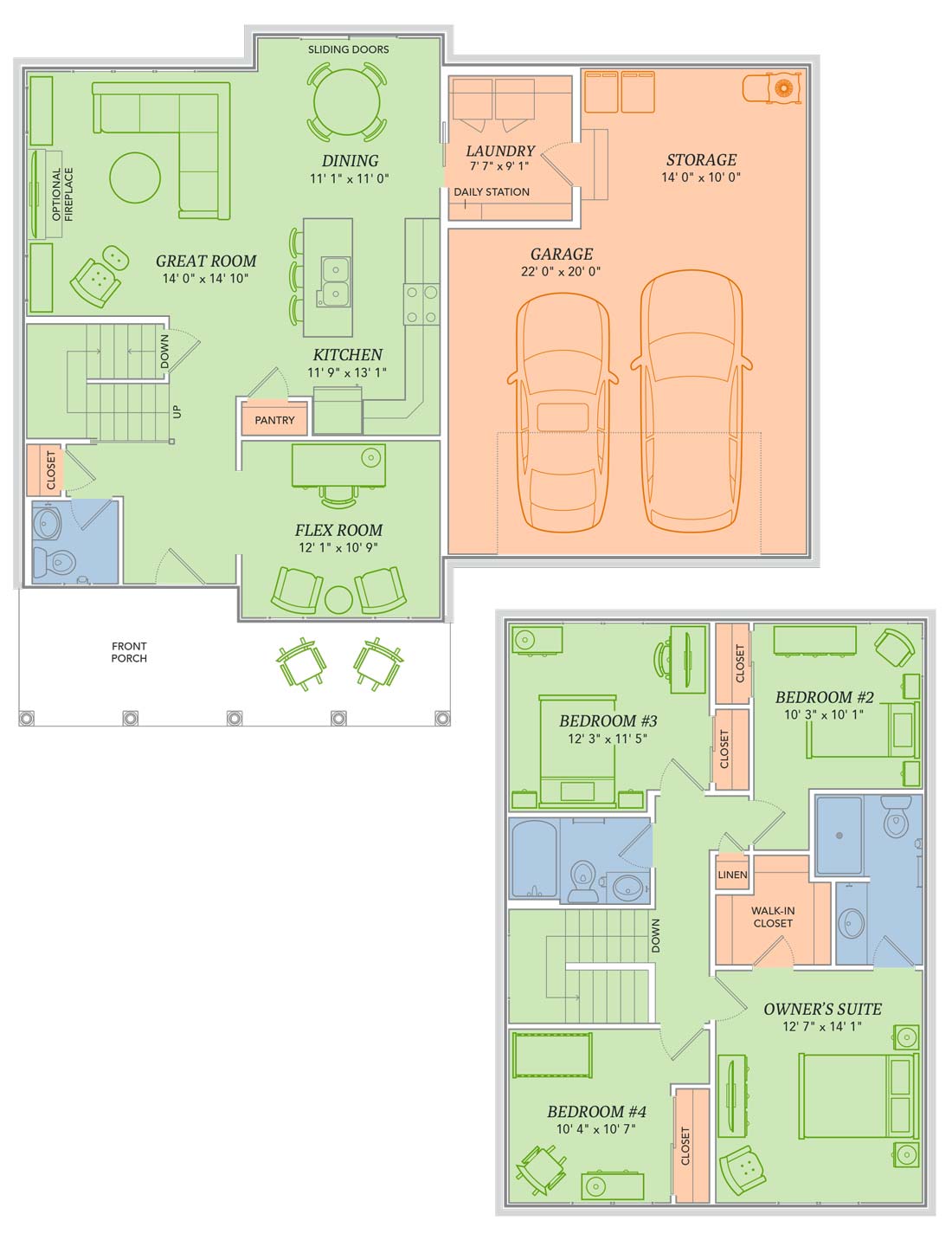 The Mercer Home Plan Veridian Homes