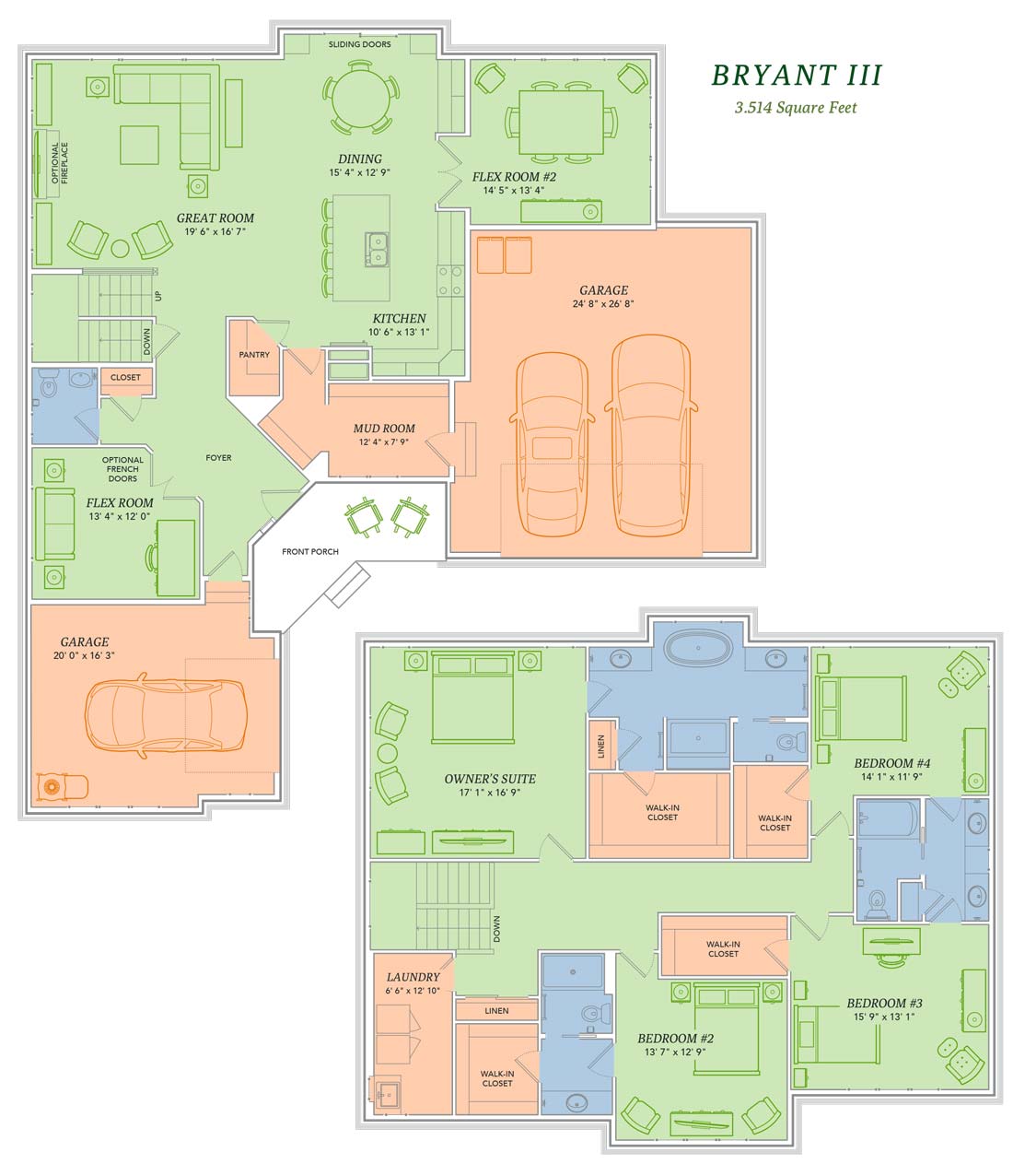 The Bryant Home Plan | Veridian Homes